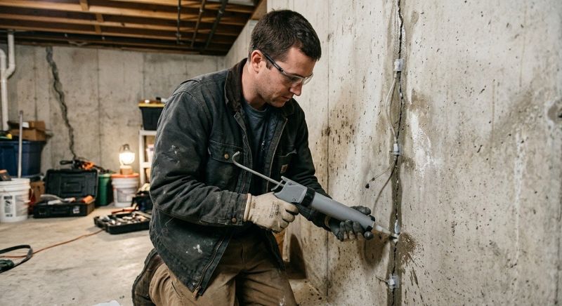 Basement Crack Repair in Brown County, OH