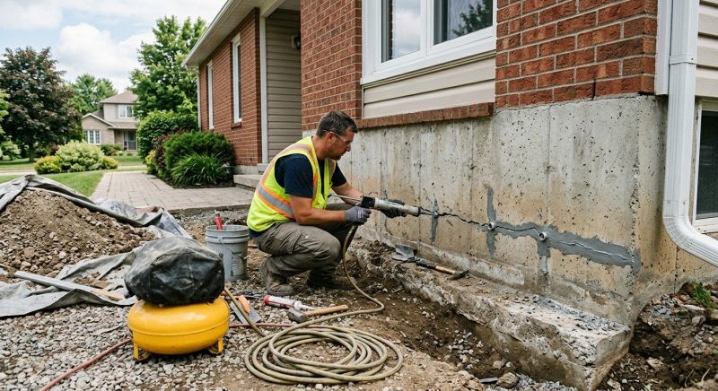 Basement Foundation Repair in Fayetteville, OH