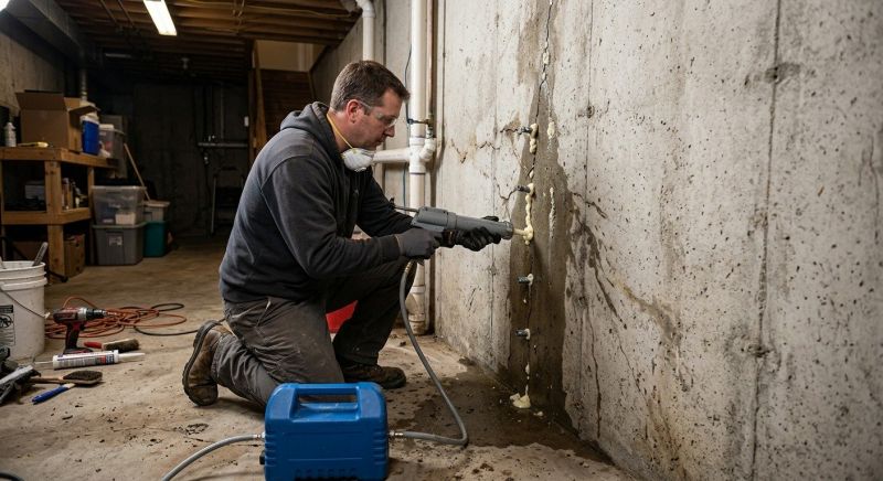 Basement Foundation Repair in Georgetown, OH