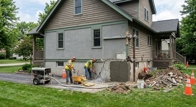 Building Foundation Repair in Maysville, KY