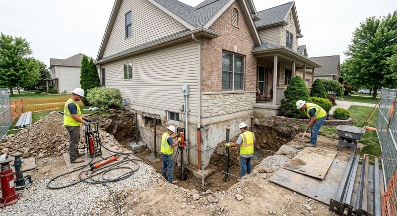 Building Foundation Repair in New Richmond, OH