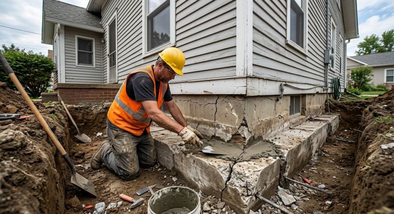 Building Foundation Repair in Winchester, OH