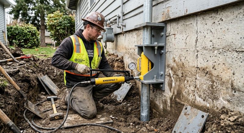Concrete Foundation Leveling in Ripley, OH