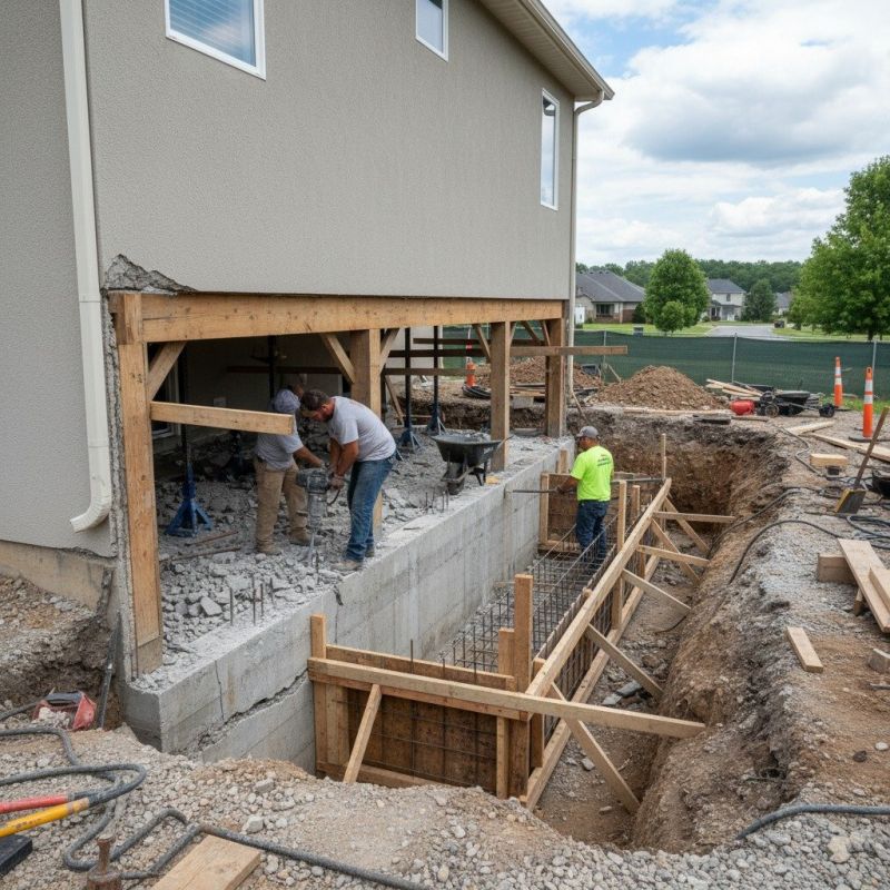 Concrete Foundation Repair in Bethel, OH