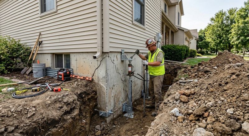 Concrete Foundation Repair in Ripley, OH