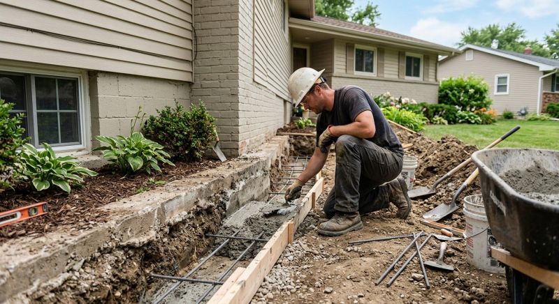 Concrete Foundation Repair in Winchester, OH