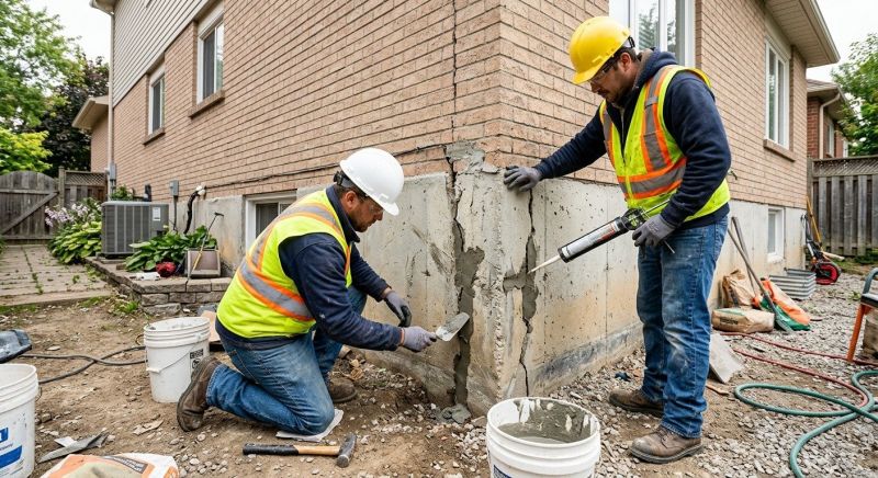 Concrete Foundation Repair in Winchester, OH