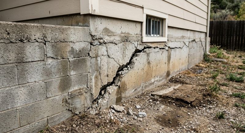 Cracked Foundation Repair in Adams County, OH