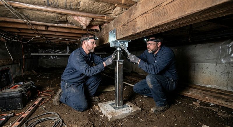 Crawl Space Leveling in Brown County, OH