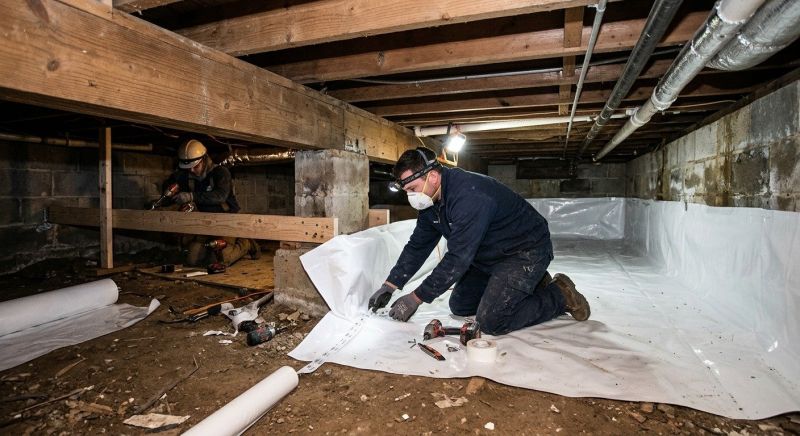 Crawl Space Leveling in Brown County, OH
