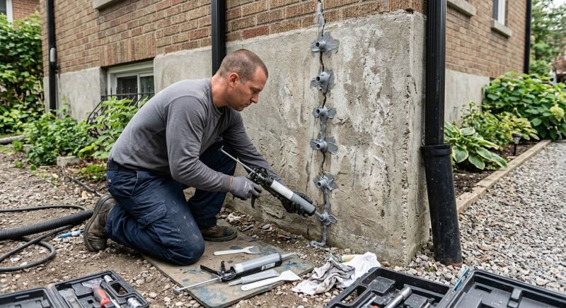 Foundation Crack Repair in Brown County, OH
