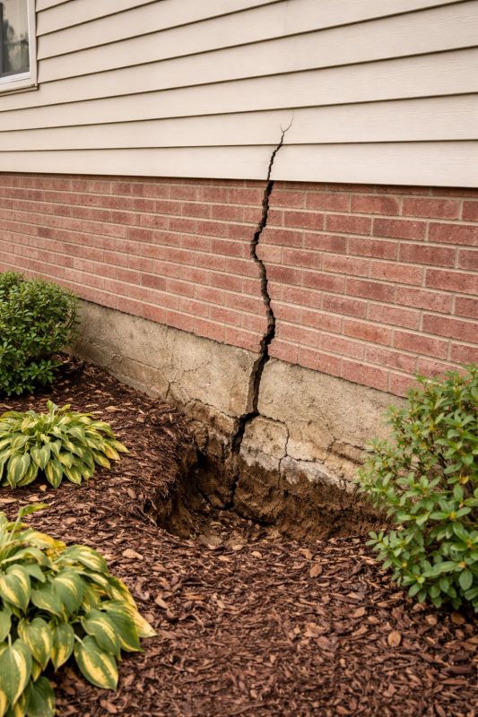 Foundation Crack Repair in Williamsburg, OH