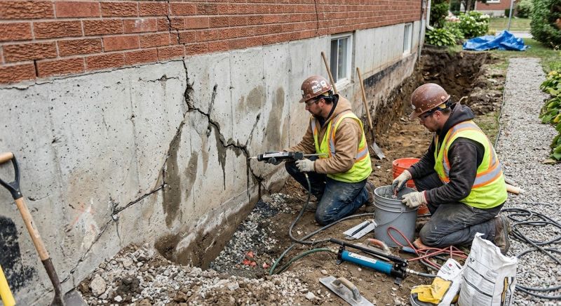 Foundation Cracks Repair in Brown County, OH