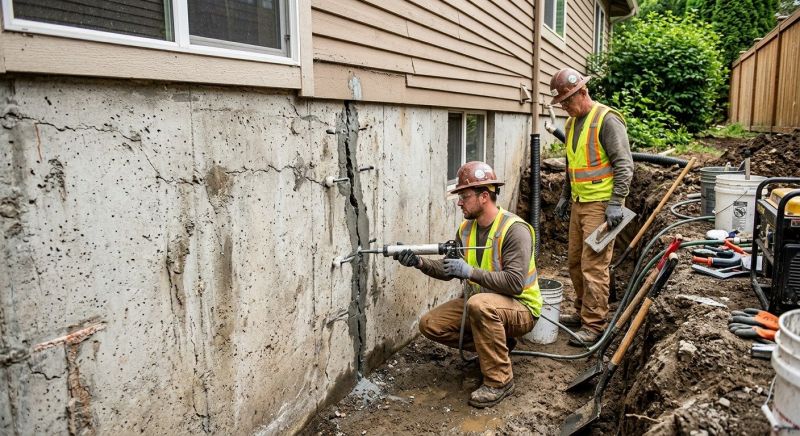 Foundation Cracks Repair in Brown County, OH
