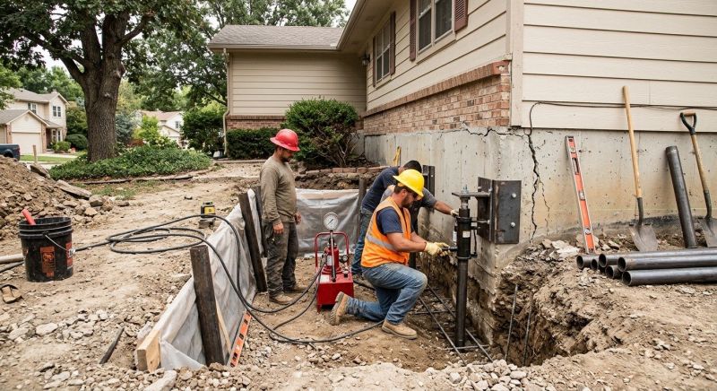 Foundation Damage Repair in Bethel, OH