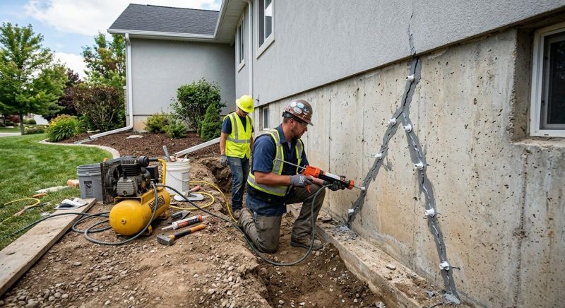 Foundation Damage Repair in Ripley, OH