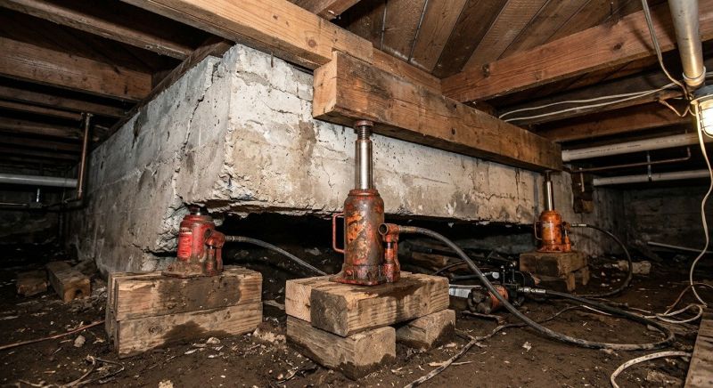 Foundation Jacking in Amelia, OH