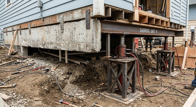 Foundation Jacking in Amelia, OH