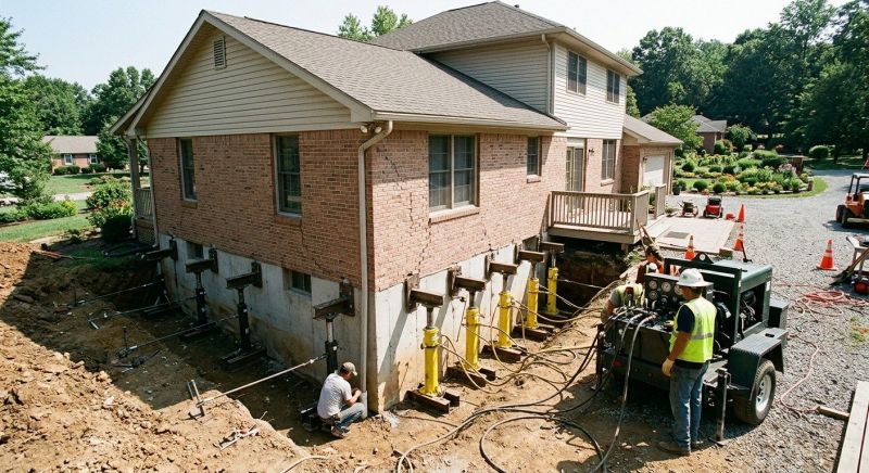 Foundation Jacking in Brown County, OH