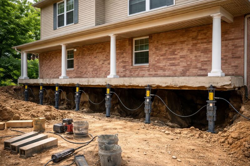 Foundation Jacking in Brown County, OH
