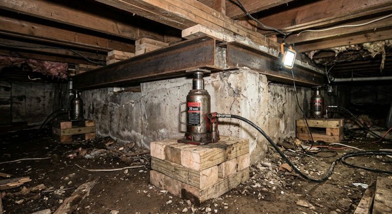 Foundation Jacking in Brown County, OH