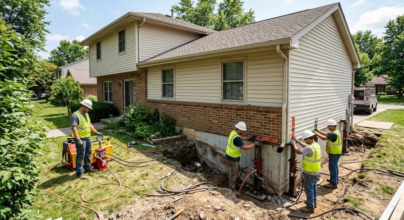 Foundation Jacking in New Richmond, OH