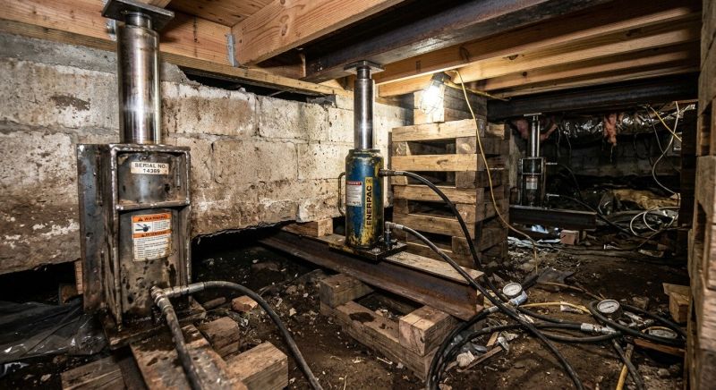 Foundation Jacking in New Richmond, OH