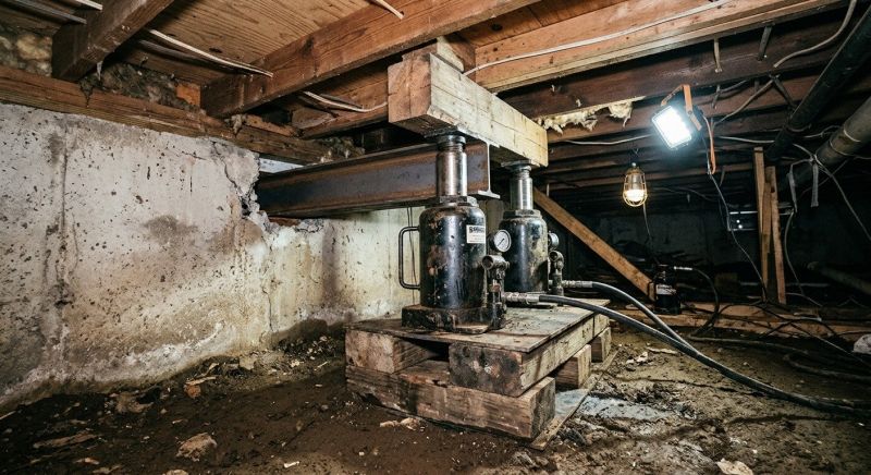 Foundation Jacking in Ripley, OH