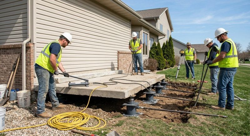 Foundation Lifting in Batavia, OH