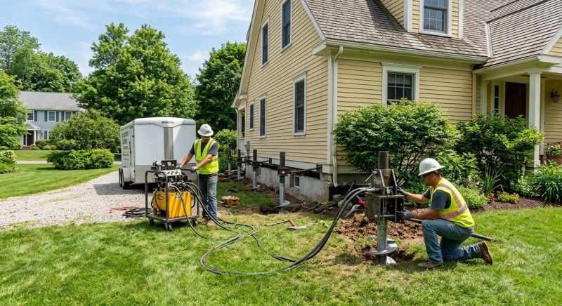 Foundation Lifting in Georgetown, OH