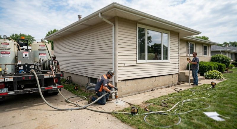 Foundation Lifting in Brown County, OH
