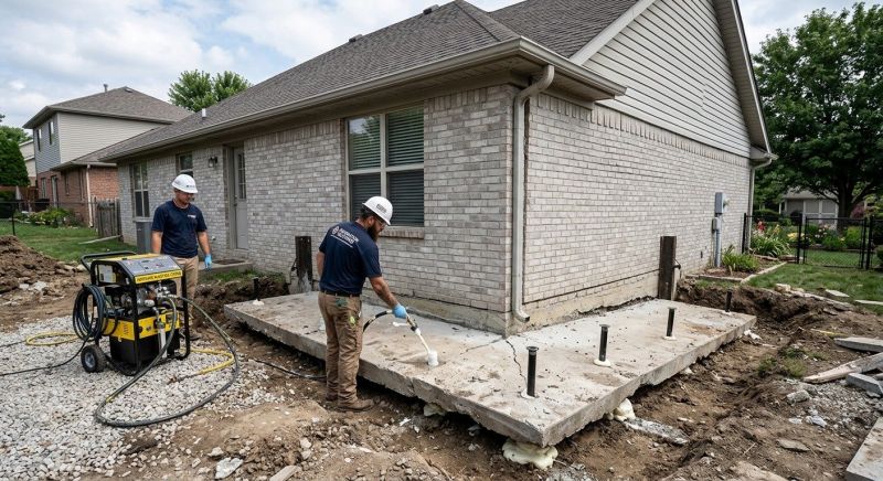 Foundation Lifting in Sardinia, OH