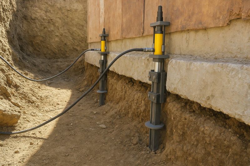 Foundation Lifting in Williamsburg, OH