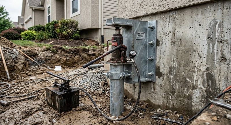 Foundation Pier Leveling in Brown County, OH