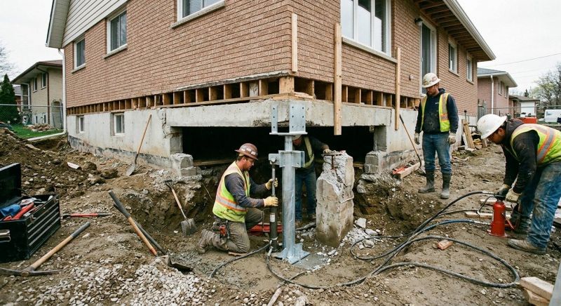 Foundation Pier Repair in Brown County, OH
