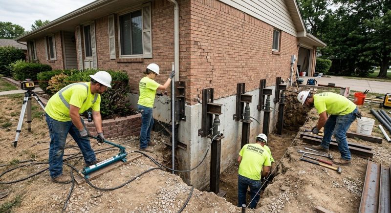 Foundation Raising in Mount Orab, OH