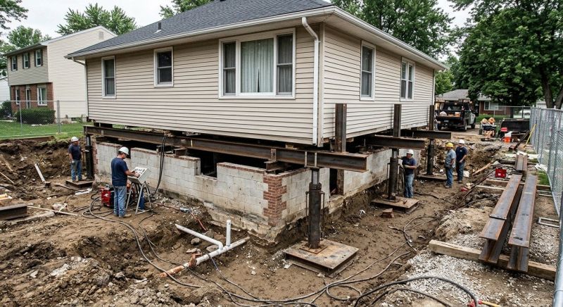 Foundation Raising in Winchester, OH