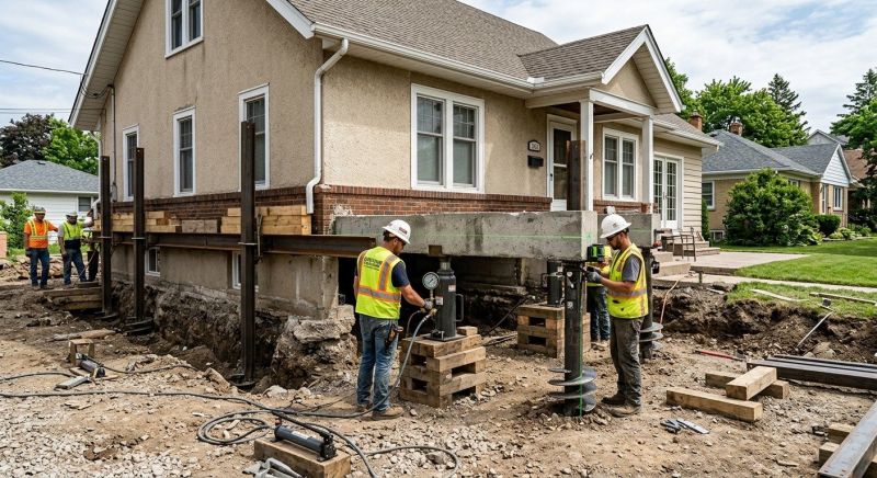 Foundation Releveling in Brown County, OH