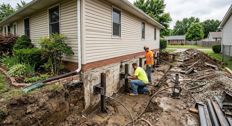 Foundation Stabilizing in Adams County, OH