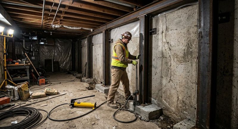 Foundation Stabilizing in Fayetteville, OH