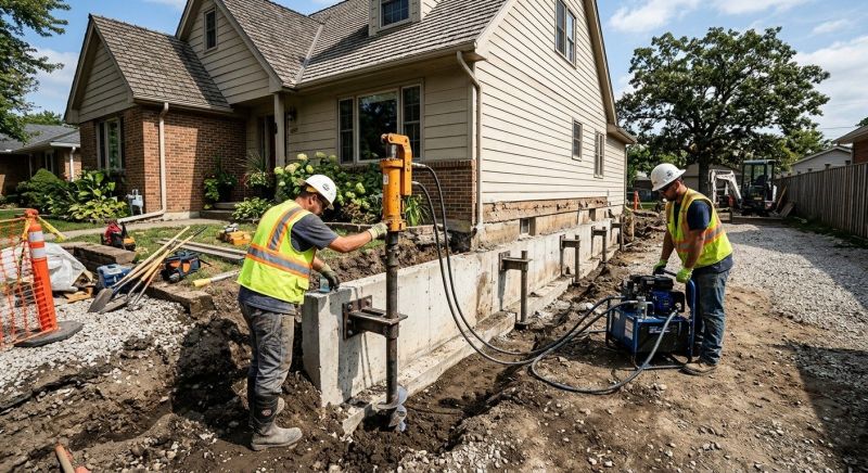 Foundation Stabilizing in Brown County, OH