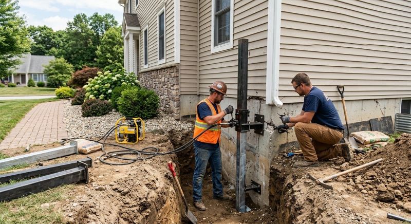 Foundation Stabilizing in Mount Orab, OH