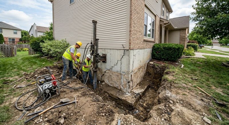 Foundation Stabilizing in New Richmond, OH