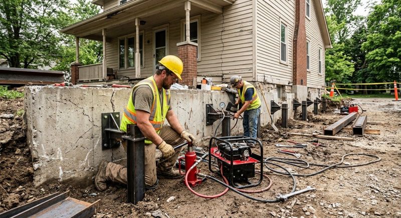 Foundation Stabilizing in Ripley, OH