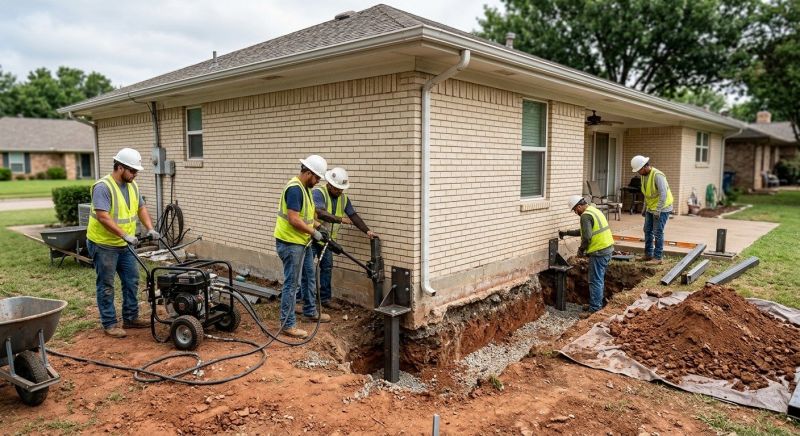 Foundation Stabilizing in West Union, OH