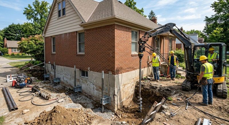 Foundation Stabilizing in West Union, OH