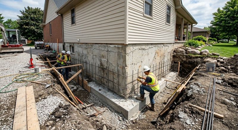 Foundation Strengthening in Brown County, OH