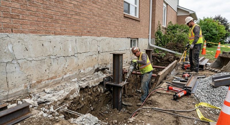 Foundation Structural Repair in Georgetown, OH