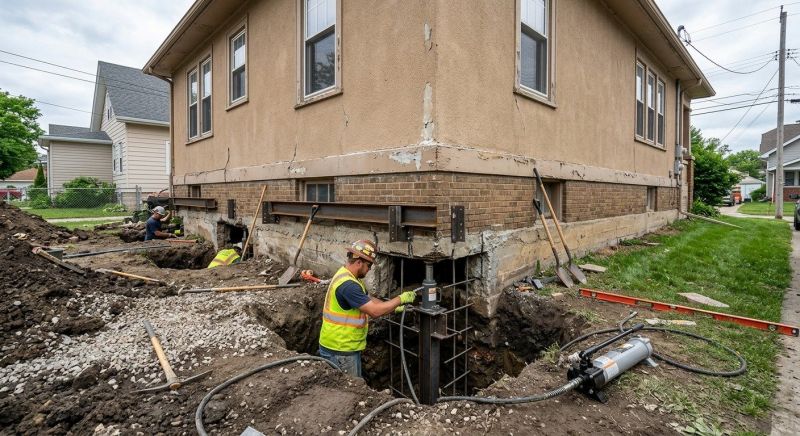 Foundation Underpinning in Brown County, OH