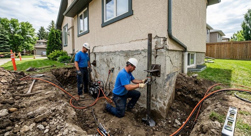 Helical Pile Installation in Brown County, OH